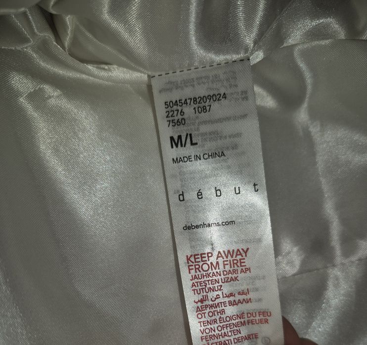 М-L білосніжне Нове Болеро весільне шубка весільна