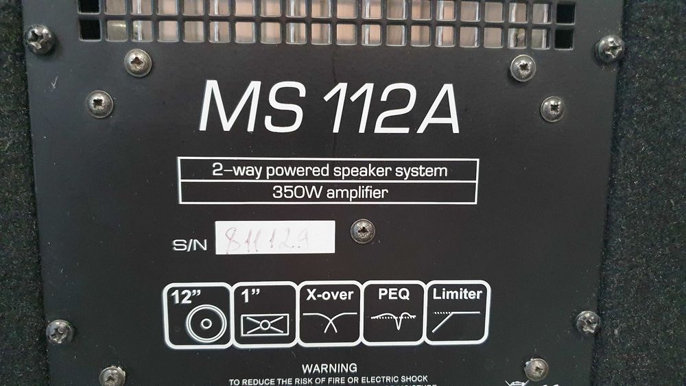 MAG MS 112A 2-смугова активна акустична система 350w