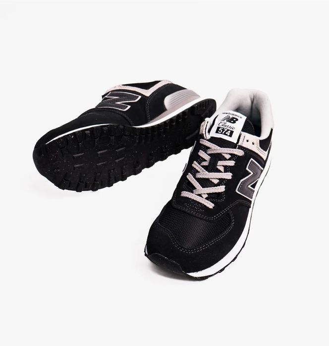 Оригінал 100% New Balance 574 Classic Gl Black ML574EVB ( 27см, 28см)