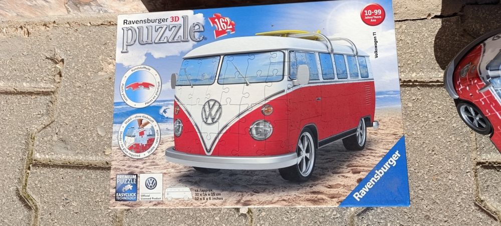 Puzzle 3d vw pão de forma