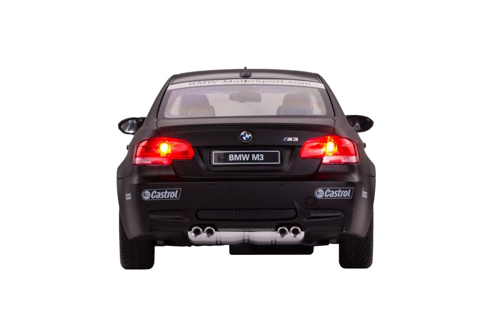 Autko Auto zdalnie sterowane  BMW M3 1:14 RASTAR Czarny