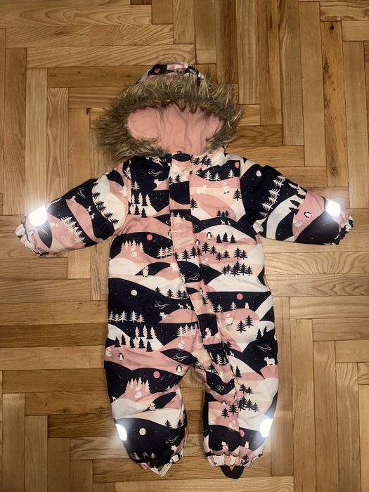 Зимовий комбінезон для дівчинки 1-2 роки