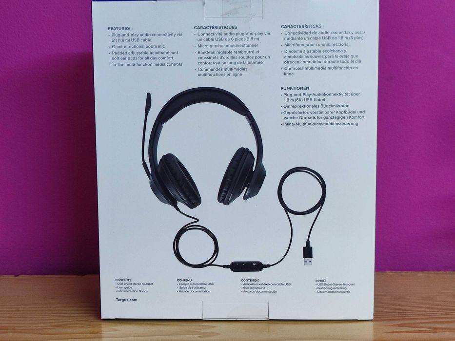 Auriculares Stéreo Targus AEH102