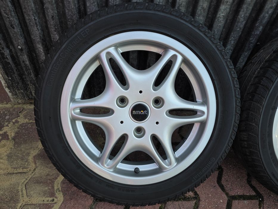 Felgi z oponami 145/65R15 Smart Fortwo 3x112,5  Roadster