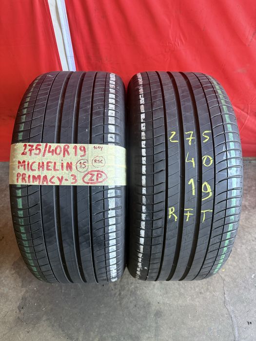 Pneus RFT 275/40/19 Michelin Impecaveis