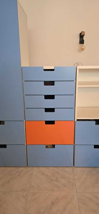 IKEA Stuva - Roupeiro, Comoda e Estante