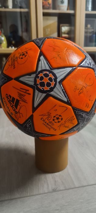 Bola autografada 4°final da liga dos campeões 2014