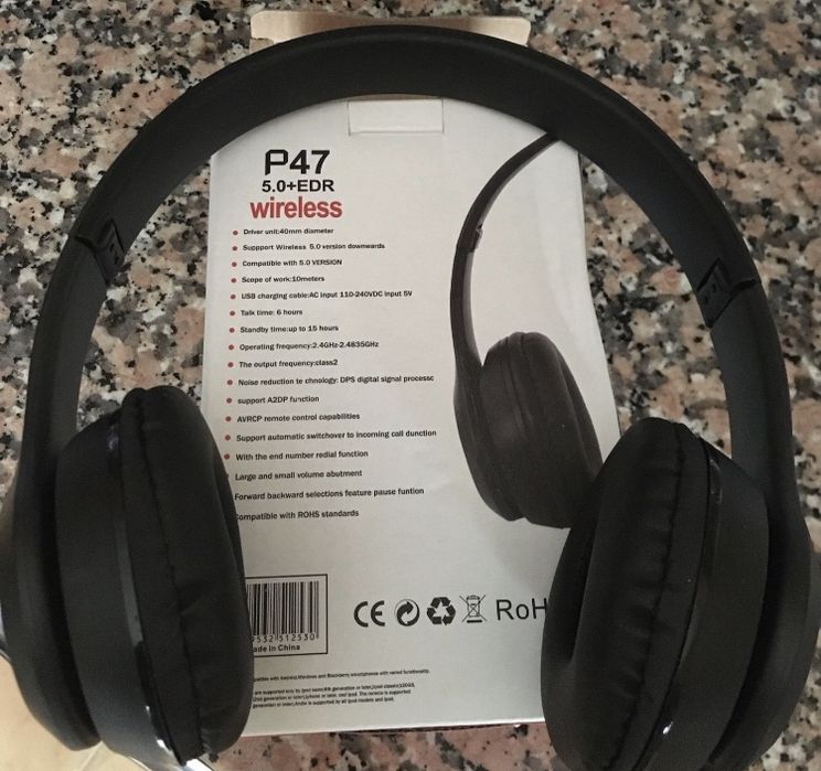 Phones P9 Pro Max + Phones  P47 - Wireless