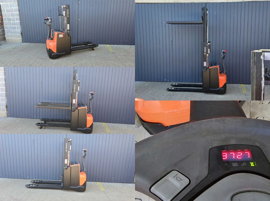 Wózek paletowy BT SWE 200 niski maszt wstępne podnoszenie wideł Toyota