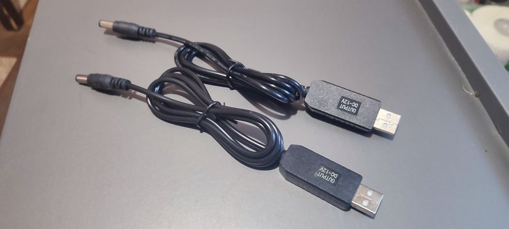Кабель для роутера від повербанку USB to DC 12V | інтернет без світла