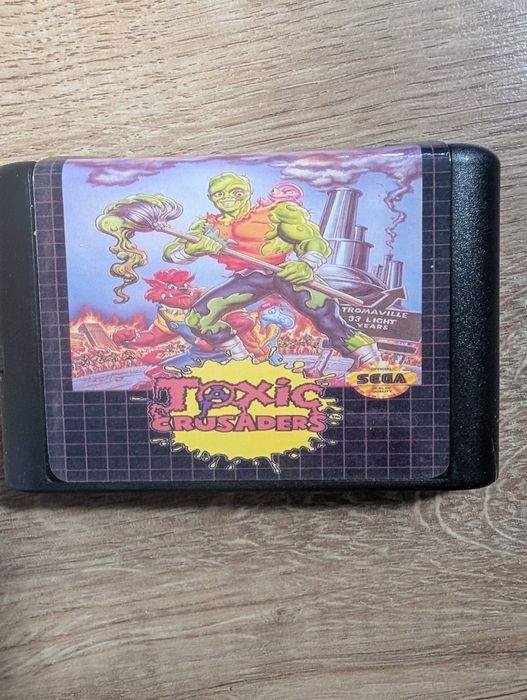 Sega mega drive Toxic Crusaders 16 bit