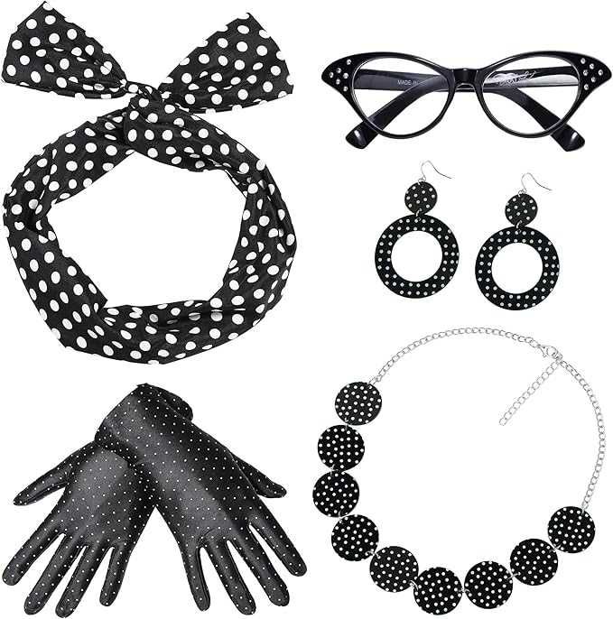 Strój przebranie dla kobiet Damskie Akcesoria w stylu lat 50 Retro Bal