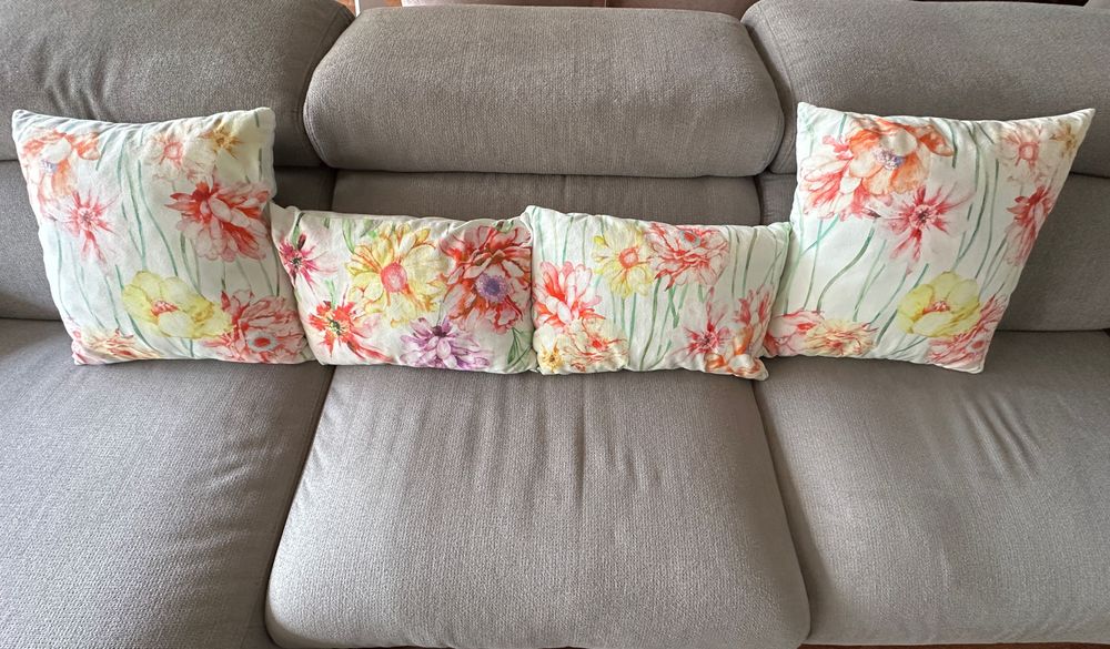 4 Capas almofadas decorativas + Enchimento Zara Home