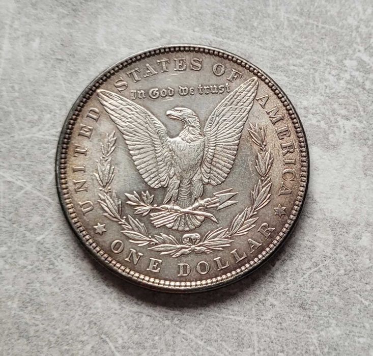 7) USA srebro - 1 Dollar - 1885 r. MORGAN