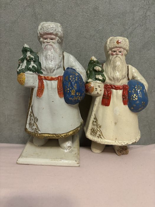 Игрушка ссср опилки  дед мороз