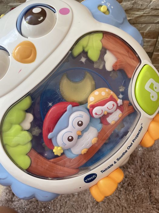 Музыкальный ночник-проектор Vtech "Twinkle&Soothe Owl"