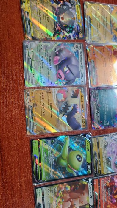 11 kart Pokemon EX i V - bez powtorek