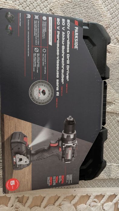 Шуруповерт parkside Performance pabsp 20 li c4