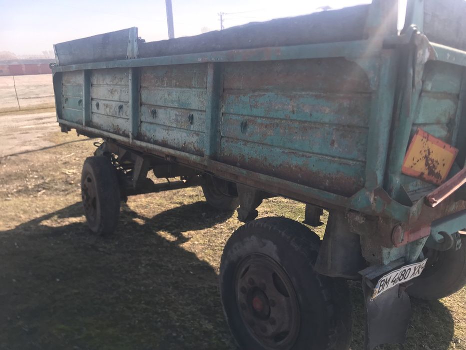 Самосвальний причіп зил