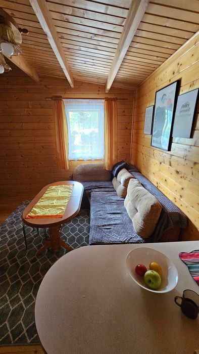 Międzybrodzie domek nad jeziorem w górach 50m plaża,