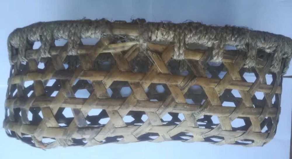 cesto pesca makonde arte africana Raro