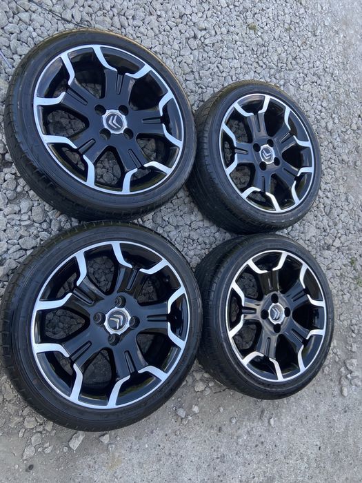 Alufelgi 17-4x108 et 26  Citoen Peugeot  z opnami letnimi