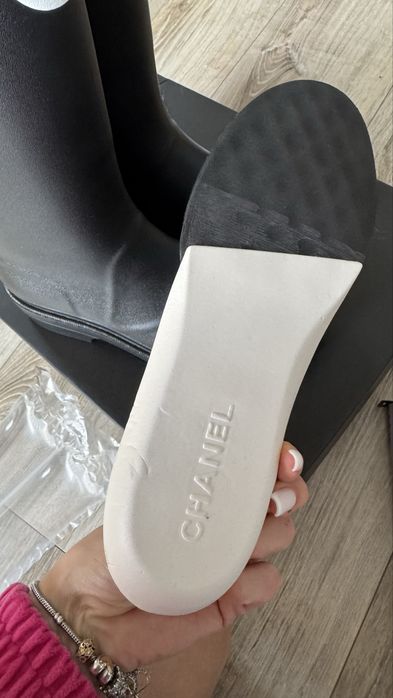 Kaloszy Premium  kozaki Chanel buty