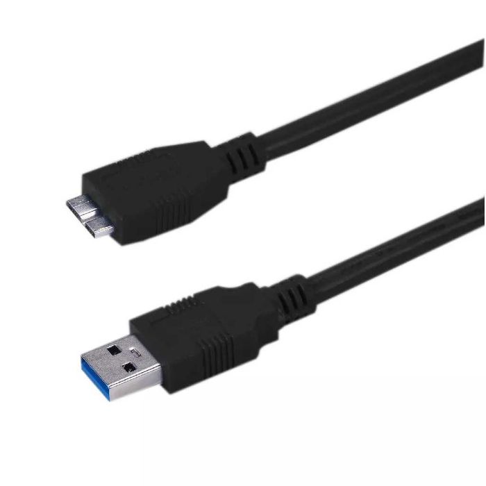 Шнур штекер USB(A) - штекер micro USB(B) 5 pin, version 3.0, 05 метра.