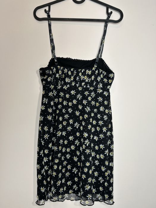 Sukienka mini w kwiatuszki (Mesh)