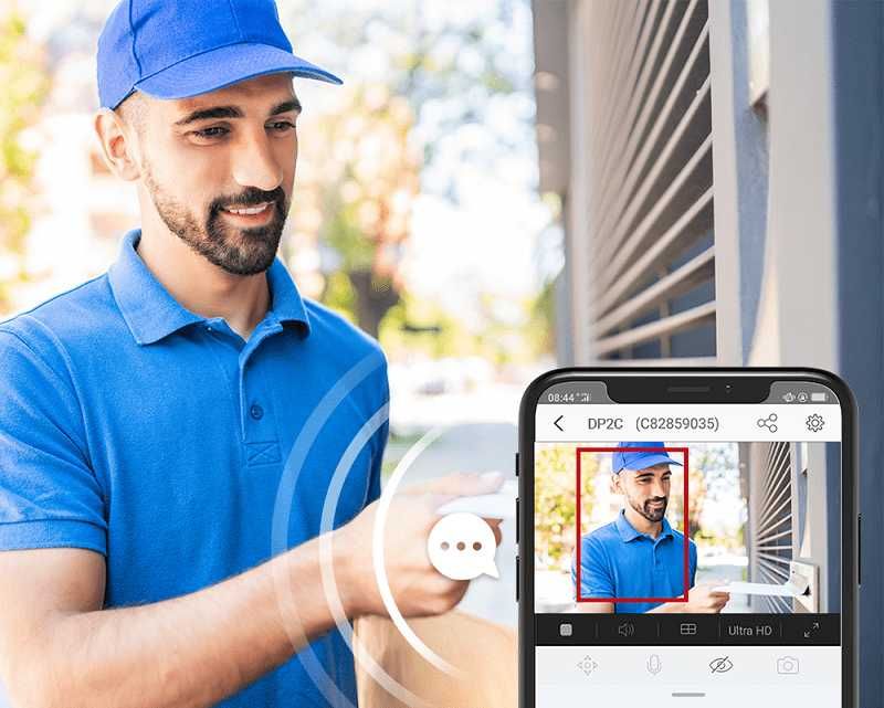 Vídeo Porteiro Ezviz * WiFi * Ecrã Tátil a Cores de 4,3 Polegadas