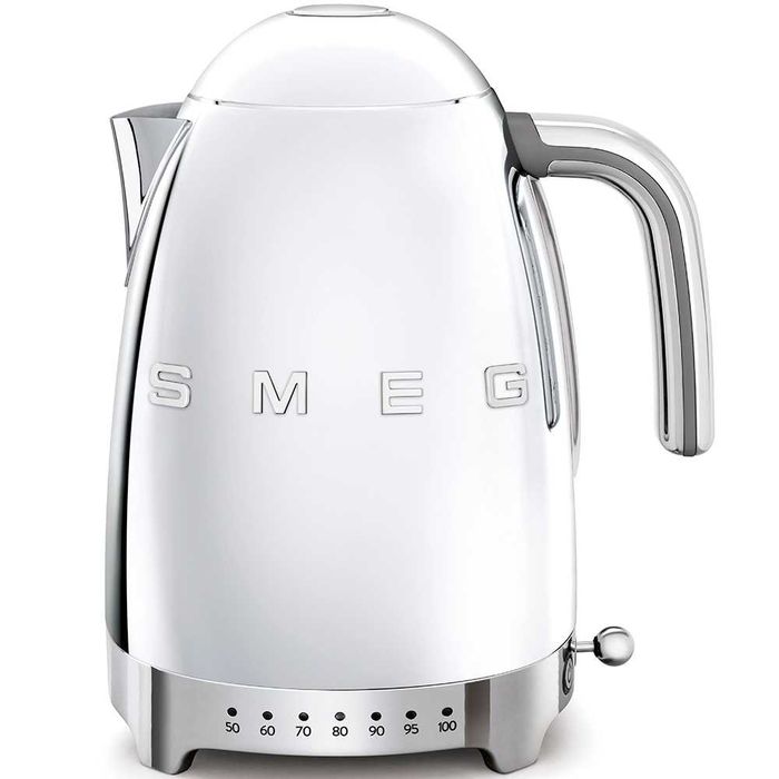 Електрочайник Smeg KLF04SSEU 2400 Вт срібний / сірий