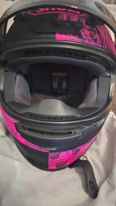 Capacete Shoei NXR Boogaloo Tc7 Matt Black Pink - S