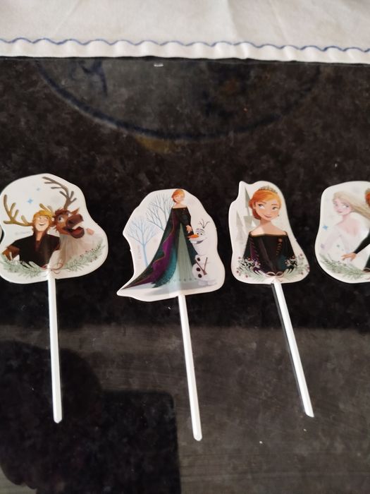 Decoração para bolo da Elsa (Frozen)