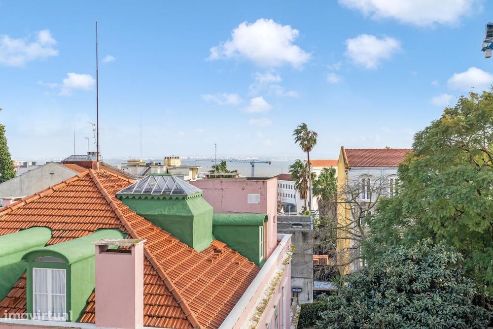 Apartamento T2 + 1 com vista, Estrela, Lisboa