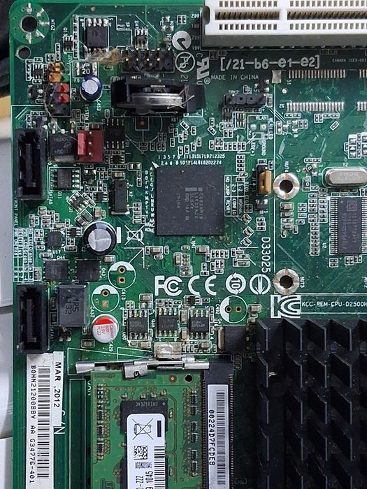 Microboard a funcionar