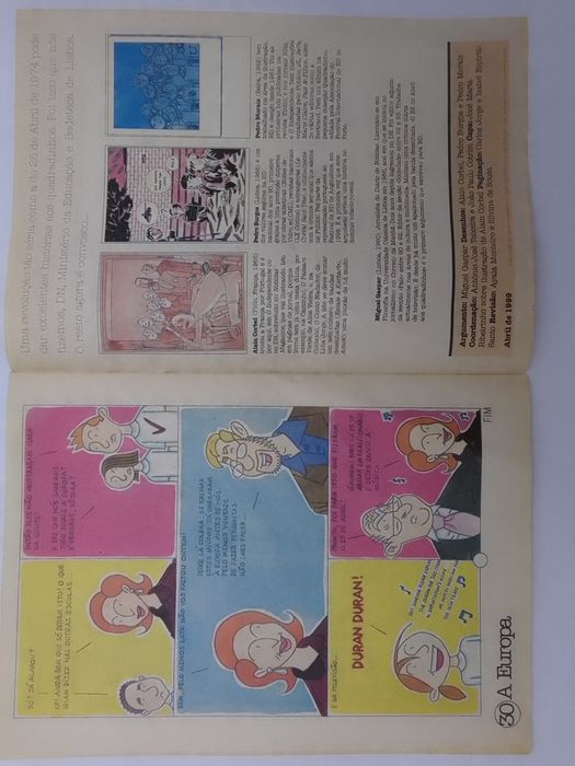 25 de Abril aos quadradinhos.