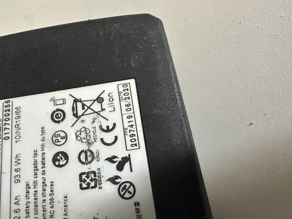 Аккумуляторная сабельная пила Hilti WSR 36-A +кейс Hilti b36/5.2