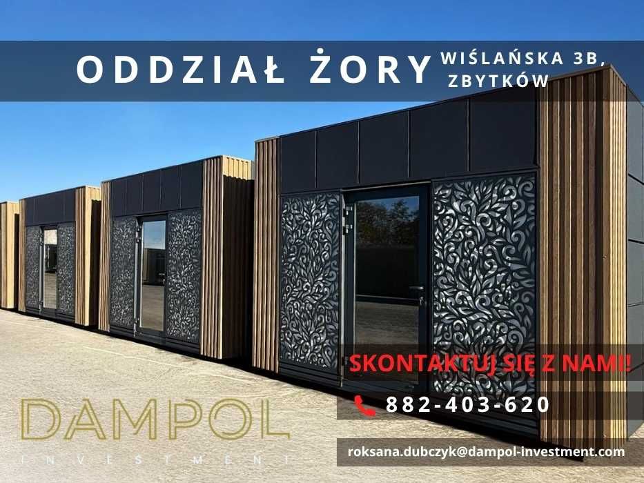 Pawilon / Kontener 400 x 300 kiosk sklep usługi letniskowy - Leasing