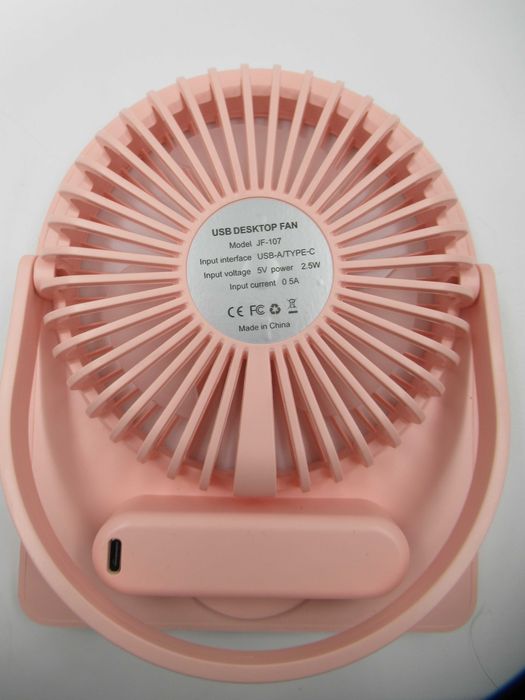 Wentylator biurkowy DESKTOP FAN JF107