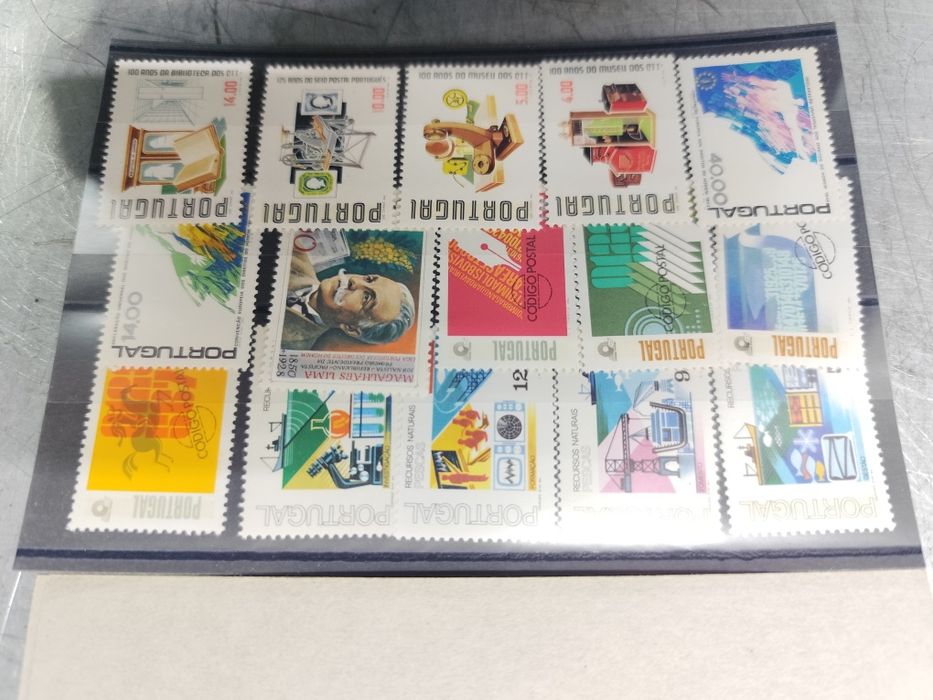 Coleção Selos do período de 1962 a 1982