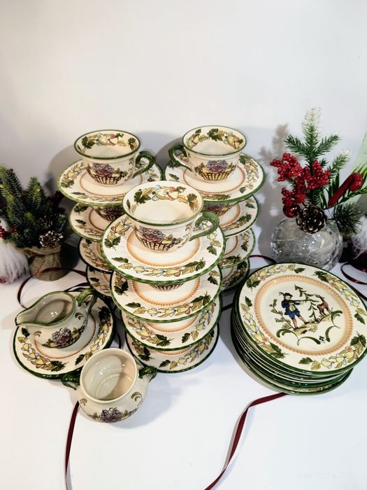 Посуд, тарілки, чашки, салатниці, антикварні, сучасні з Европи, Англія