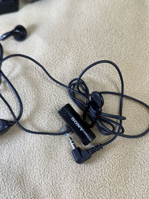 Sony Walkman WM‑GX614 | Zestaw kolekcjonerski z mikrofonem, pilotem,