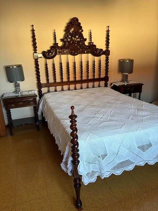 Mobilia quarto castanha