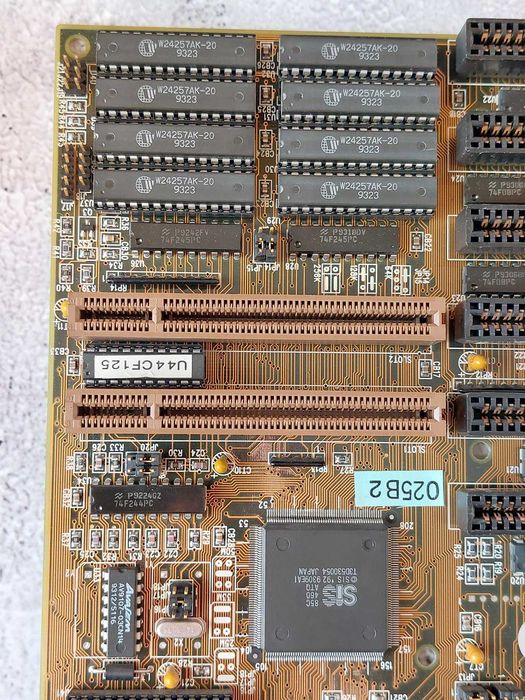 Intel i486 DX 50 + płyta główna SIS 85C460 + 8 MB RAM | Retro PC 486