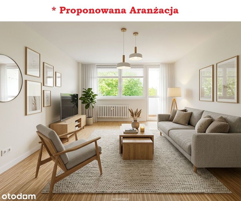Pogoń, ul. Hallera – Przytulne 2 pokoje z balkonem.