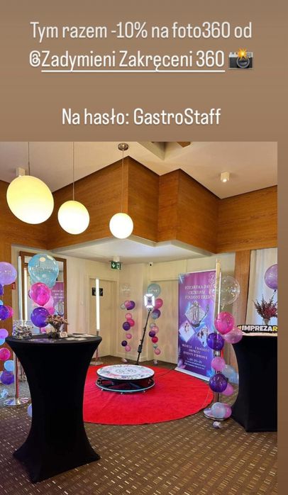Fotobudka 360 | wesele | urodziny | impreza firmowa