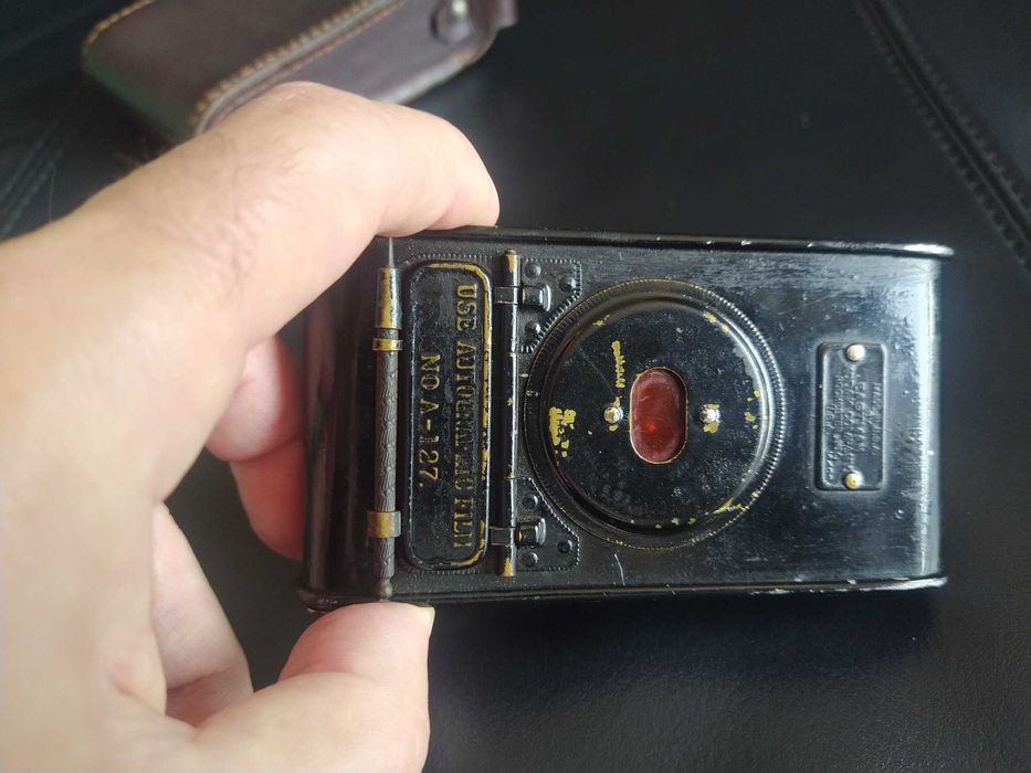 Maquina fotografica kodak Vest Pocket Autographic. Ano 1914