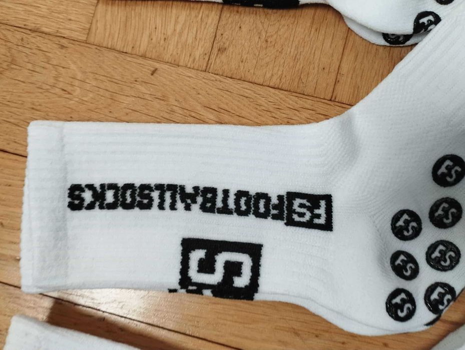 Skarpety piłkarskie Footballsocks białe 5 par