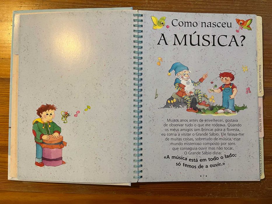 Livro Didático "O Meu Primeiro Livro de Música"