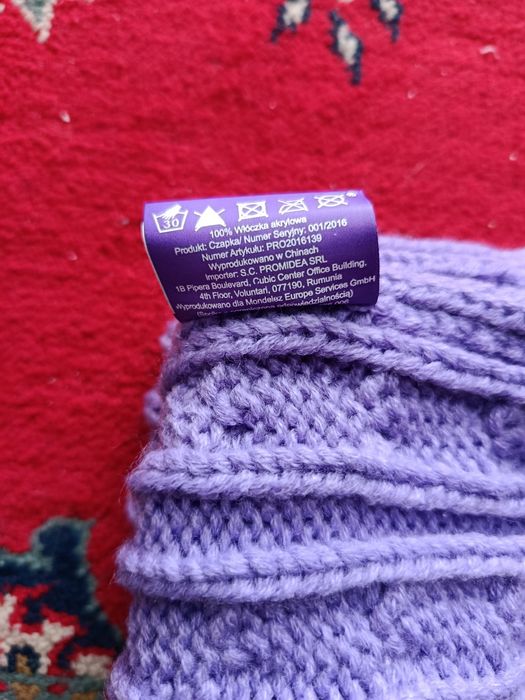 Czapka damska.Milka.